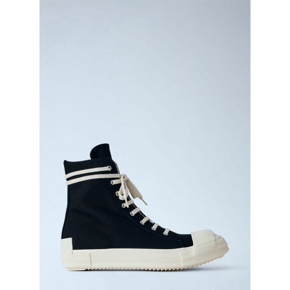Rick Owens Drkshdw Men High-Top Canvas Sneakers